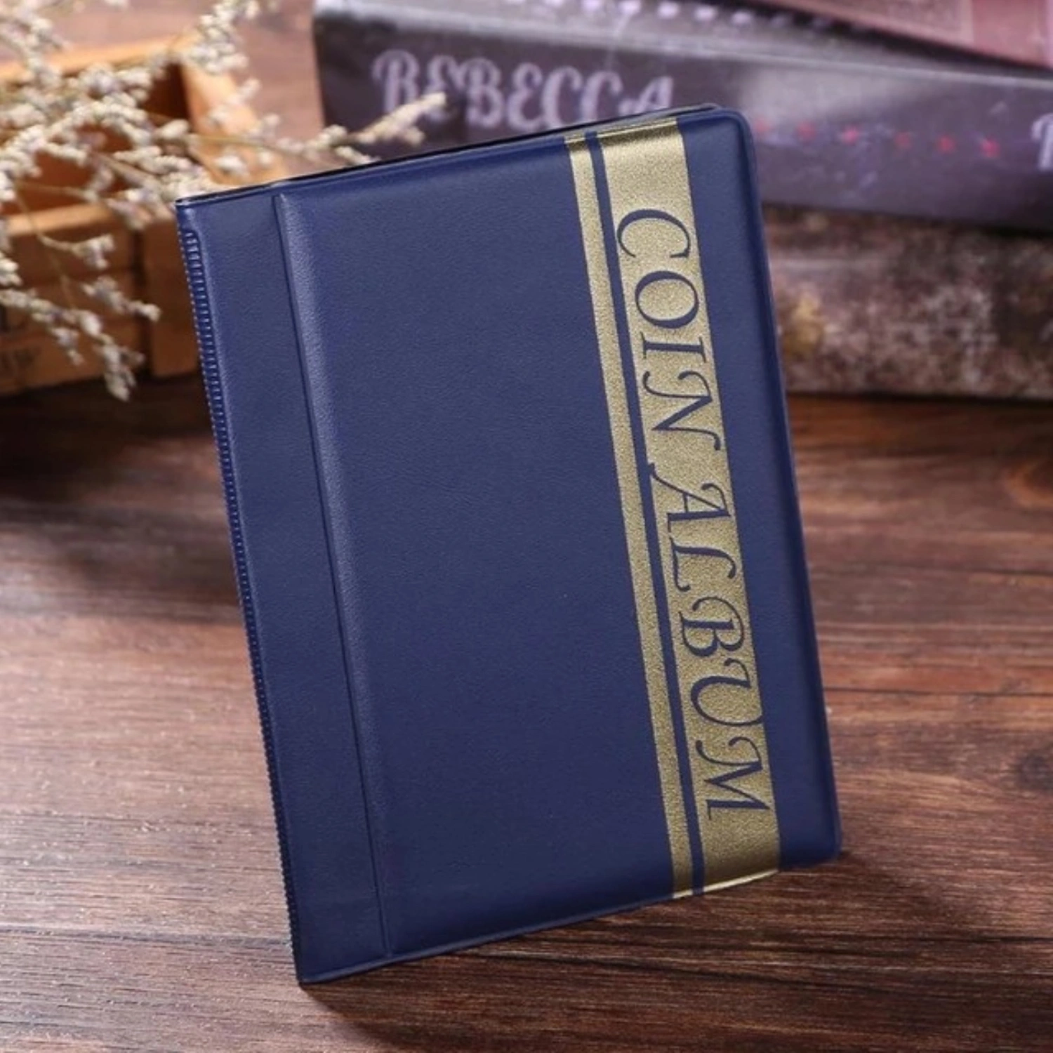 Coin Collection Book Album 120 Pockets Coins Collection Album Coin Storage Organizer for Coin Money