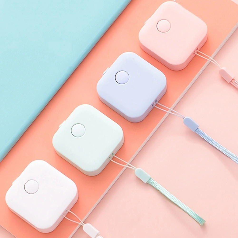 1.5m Portable Mini Lovely Retractable Soft Ruler Measure Tape Measurement Tool