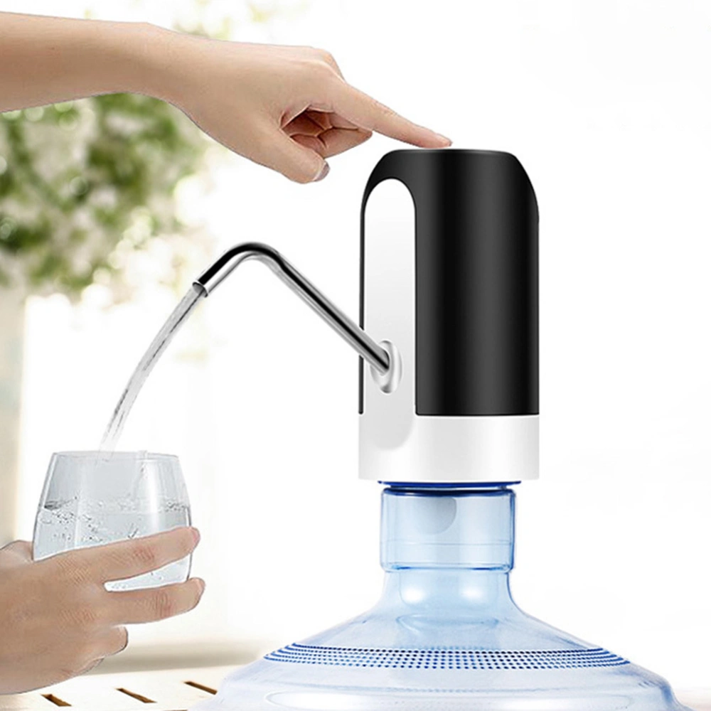 Portable USB Rechargeable Electric Auto Drinking Water Bottle Pump Dispenser