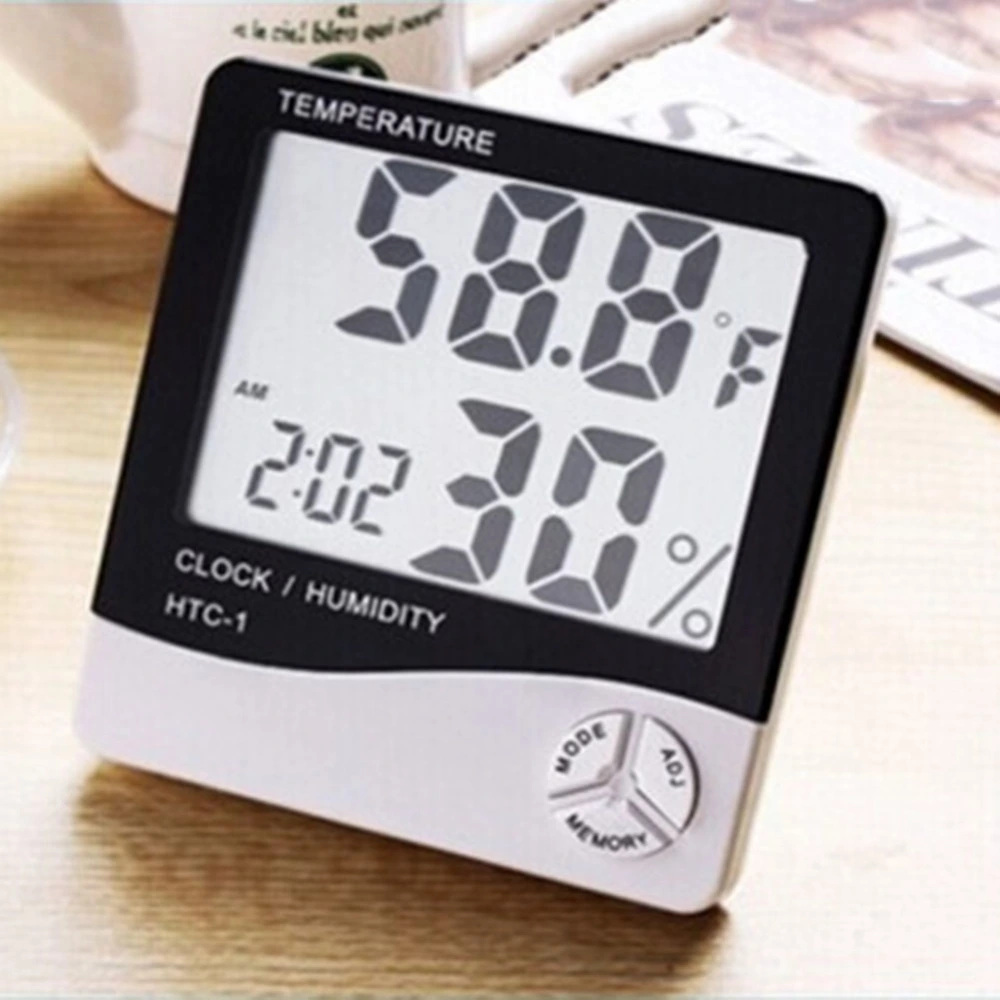 Outdoor Indoor Digital Display Electronic Temperature Humidity Thermometer Meter