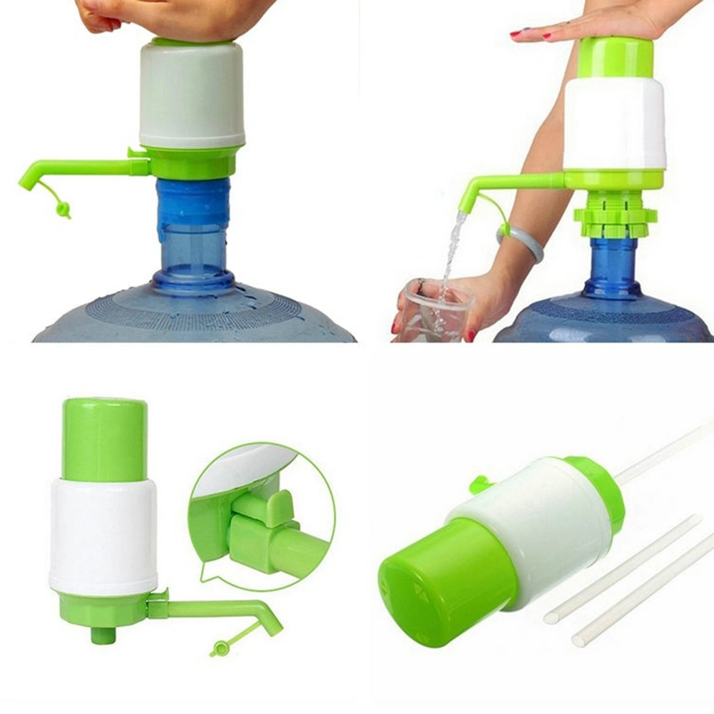 5 Gallon Bottled Drinking Water Hand Press Manual Pump Plastic Dispenser Tool