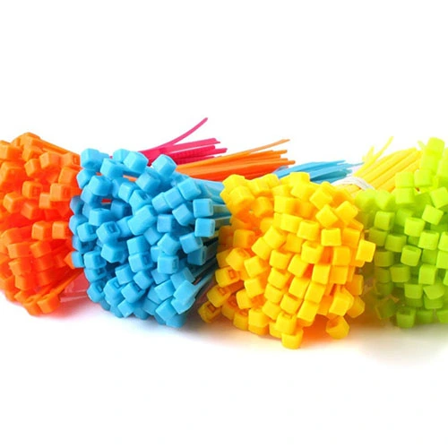 100Pcs Practical Self-Locking Nylon Plastic Wire Cable Cord Zip Ties Strap