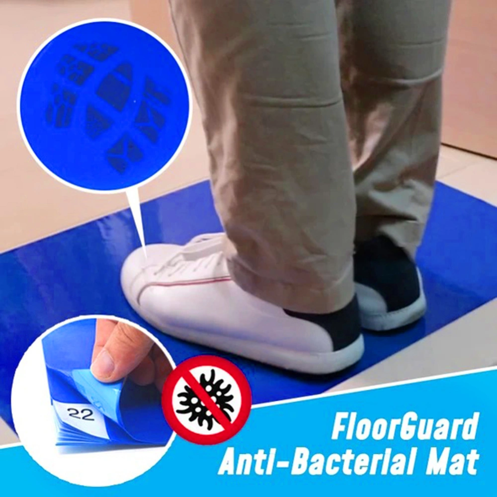 30Pcs Peel-Off Floor Guard Shoes Bottom Dirt Removal Room Entrance Sticky Mats