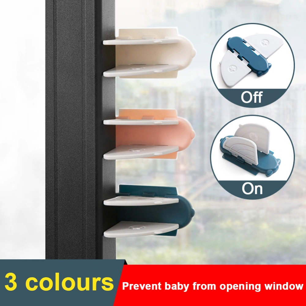 Sliding Window Door Closet Hook Hand Protect Adhesive Children Baby Safety Lock