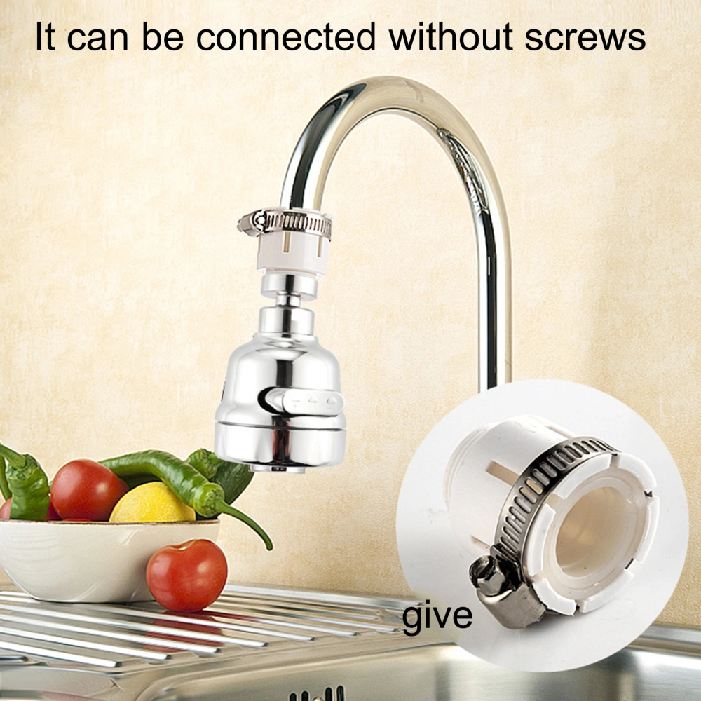 360 Degree Rotating Water Leak-proof Faucet Water-saving Splash-proof Head Tap