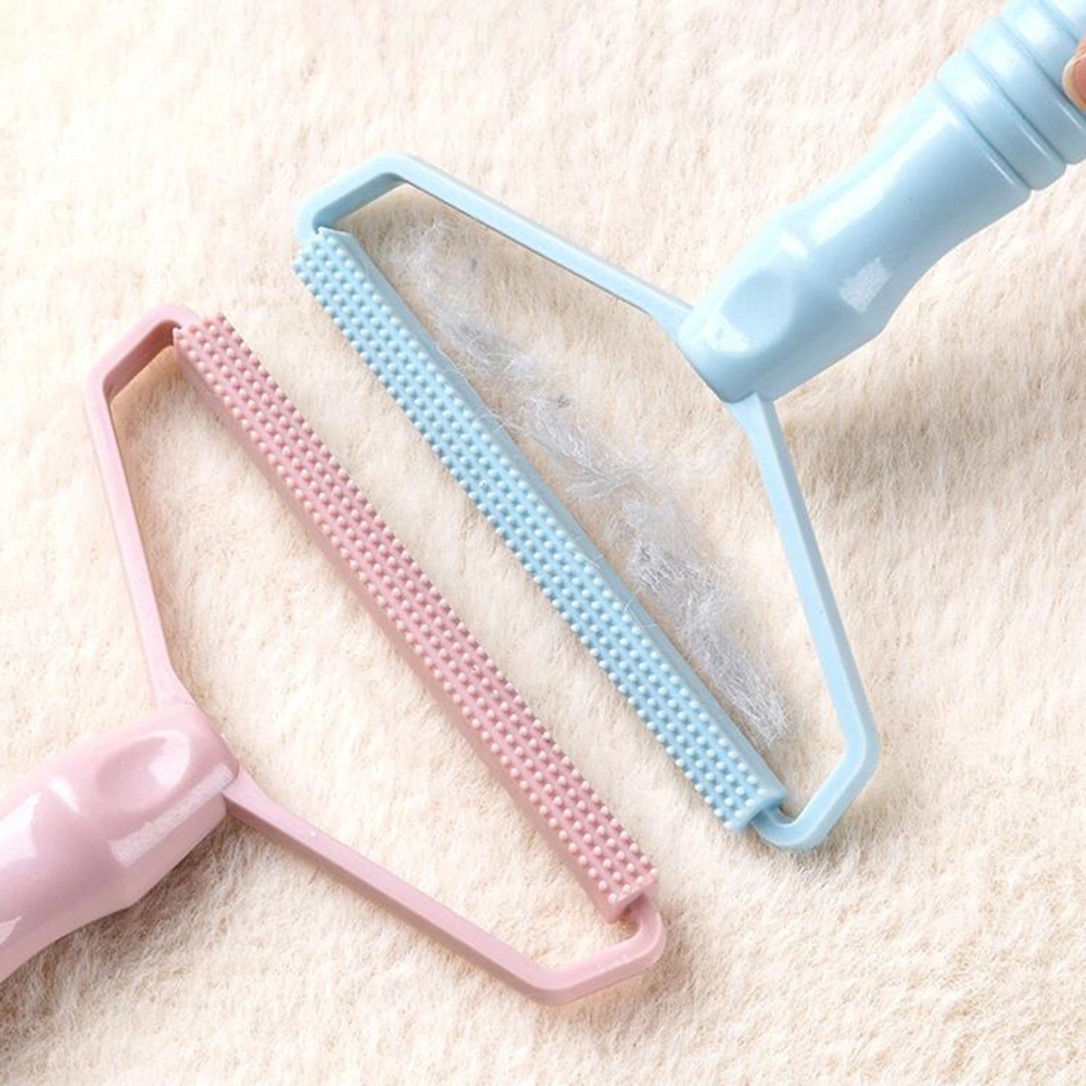 2 in 1 Manual Clothes Coat Lint Remover Fuzz Fabric Shaver Roller Brush Tool