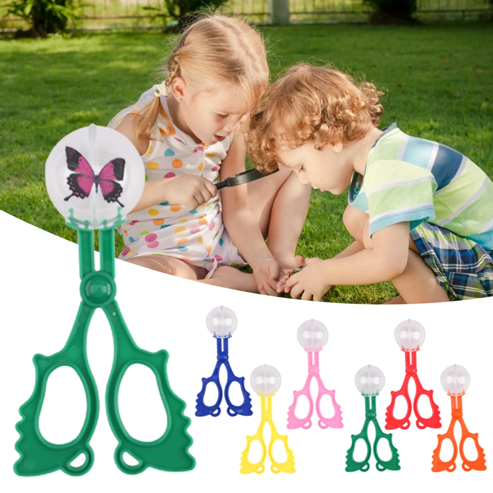 Insects Catcher Ergonomic Handle Easy Grabbing Plastic Snow Games Clamp for Kids