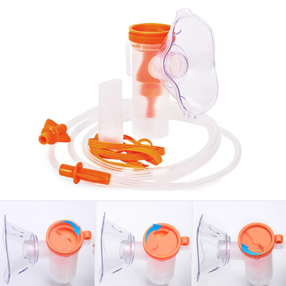 Disposable Inhale Nebulizer Cup Atomizer Aerosol Mask Filter for Children Adult