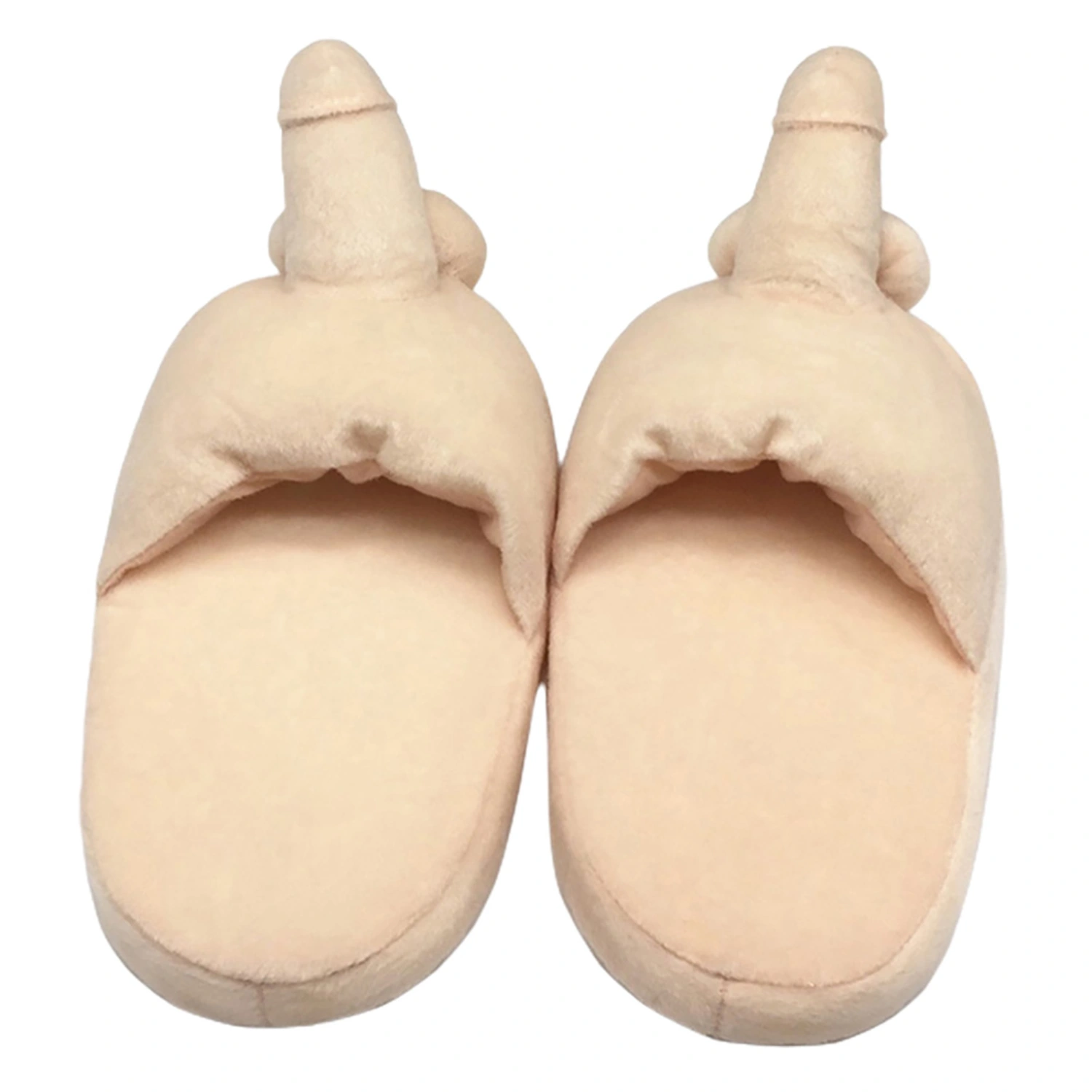 1 Pair Winter Slippers Non Slip Funny Modeling Men Women Fashion Creativity Plush Flat Slippers for Daily Life