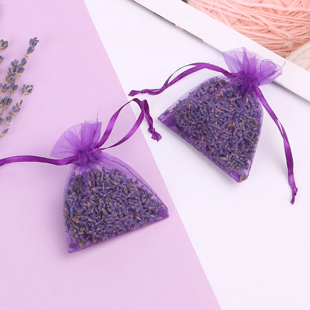 25Pcs/16Pcs Perfume Satchels Scented Drawstring Natural Fragrant Dried Lavender Sachets Household Supplies