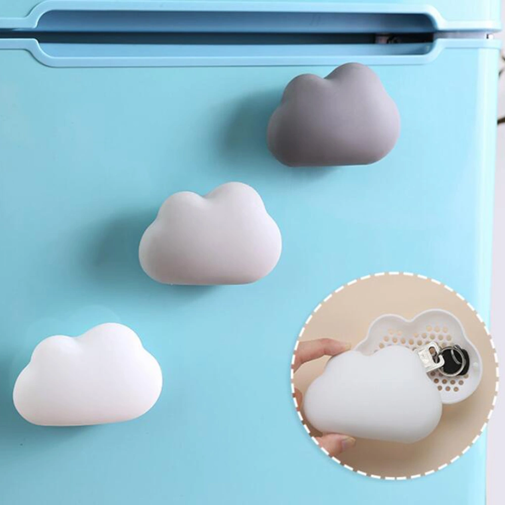 Freezer Deodorizer Suction Cup Porous Design Cold Resistant Labor-saving Detachable Cloud Refrigerator Deodorant Kitchen Supply