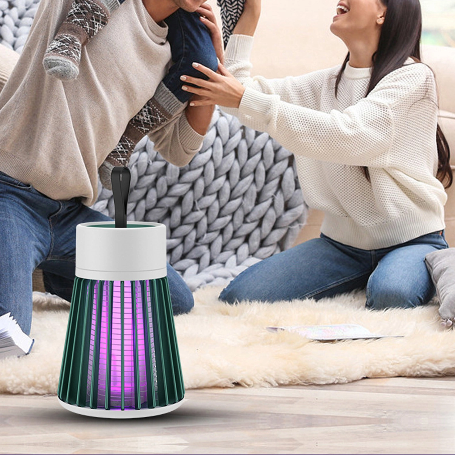 Silent Mosquito Trap Light Easy to Install ABS Effectively Trapping Electric Mosquito Zapper Bulb for Home