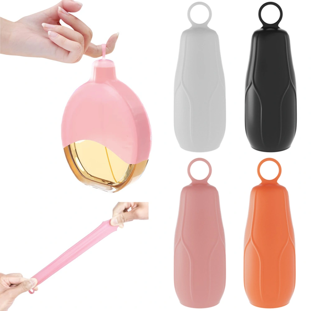 8Pcs Travel Bottle Cover Good Sealing Silicone Shower Gel Subpackage Bottle Anti-leak Protector Sleeve Household Supplies