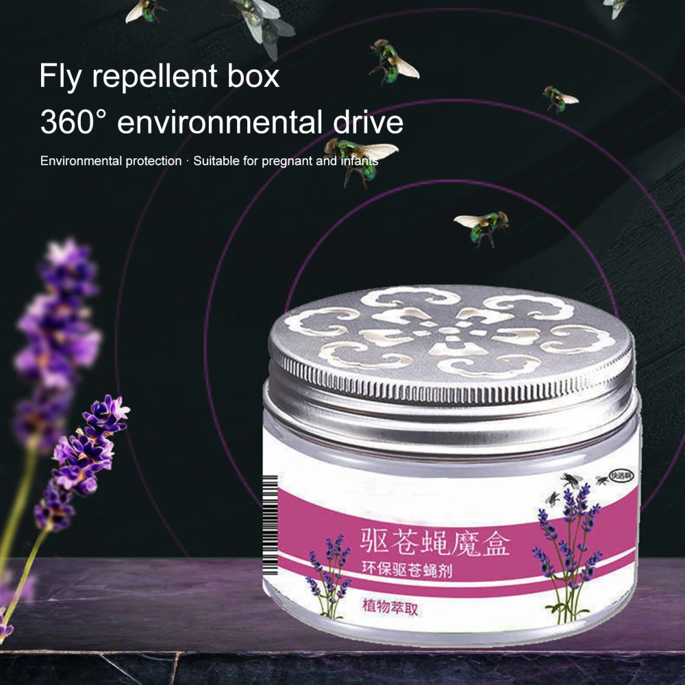 10Pcs Fly Repellent Cream Lavender Fragrance Indoor Bedroom Portable Anti-insects Aromatherapy Household Supplies