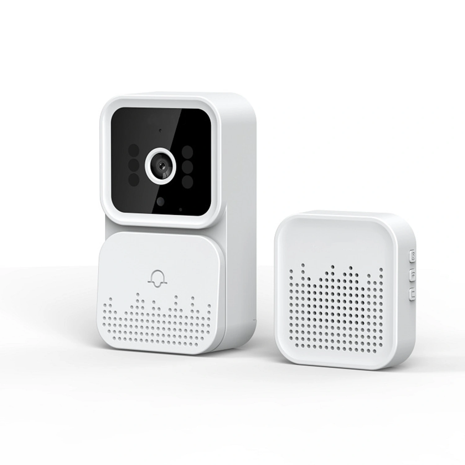 1 Set Door Bell 2.4G Wi-Fi 800mAh Battery 640x480 Pixel Wireless Camera Intercom Doorbell with Night Vision Household Supplies