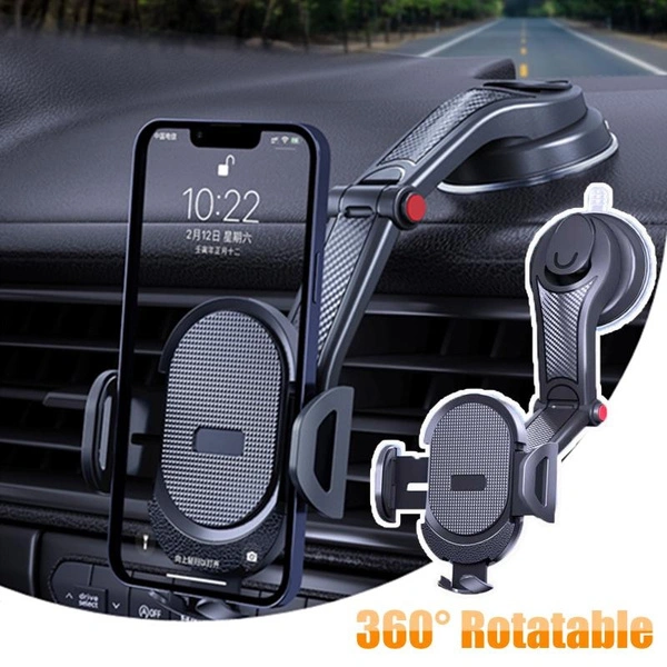 Universal Sucker Car Phone Holder 360° Windshield Car Dashboard Mobile Cell Support Bracket For 4.0-6 Inch Smartphone