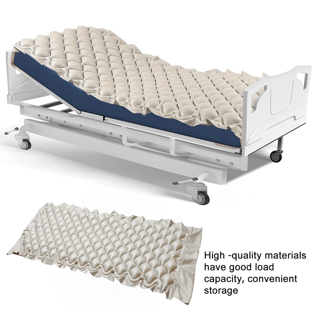 Air Pressure Pad with Tube Good Load Capacity Quiet Alternating Air Pressure Mattress Bed Sore Pad Hospital Bed Mattress