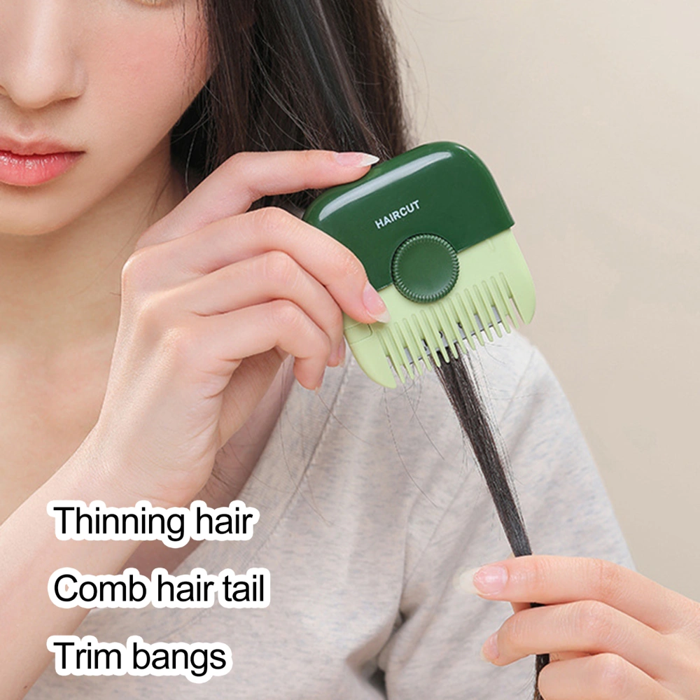 Hair Sharpener Comb Portable Two-in-One Detachable Blade Easy to Clean Home Haircutter for Students And Children 