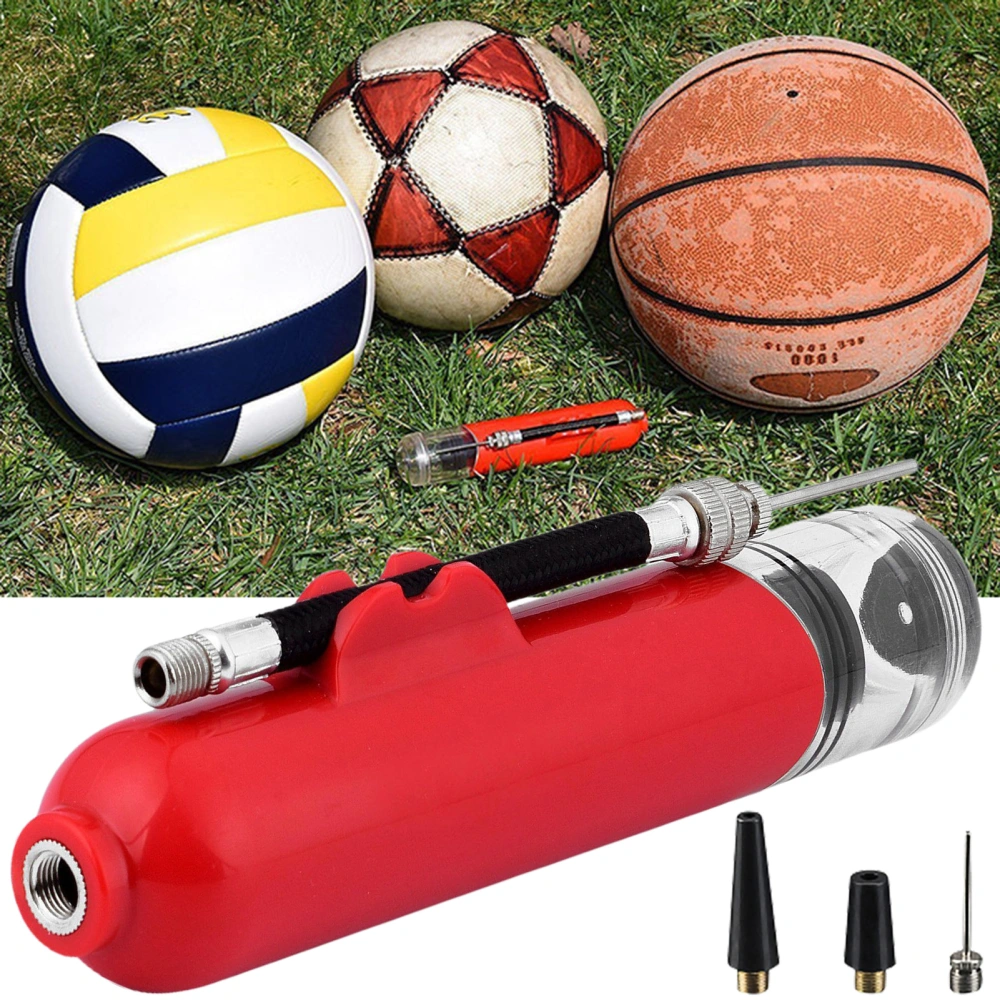 Ball Pump Labor-saving Multi-purpose Manual Inflatable Portable Two-way Pumping Basketball Soccer Ball Mini Inflator Household Supply