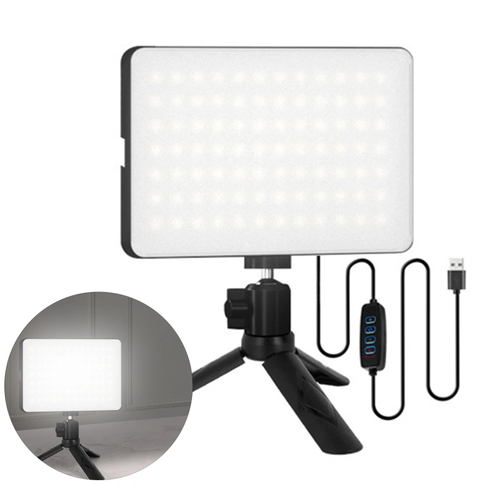 6 Inch Fill Video Light 360 Degree Adjustable Soft Light Illumination Broadcast Photo Fill Light Live Vlog Photography Tool