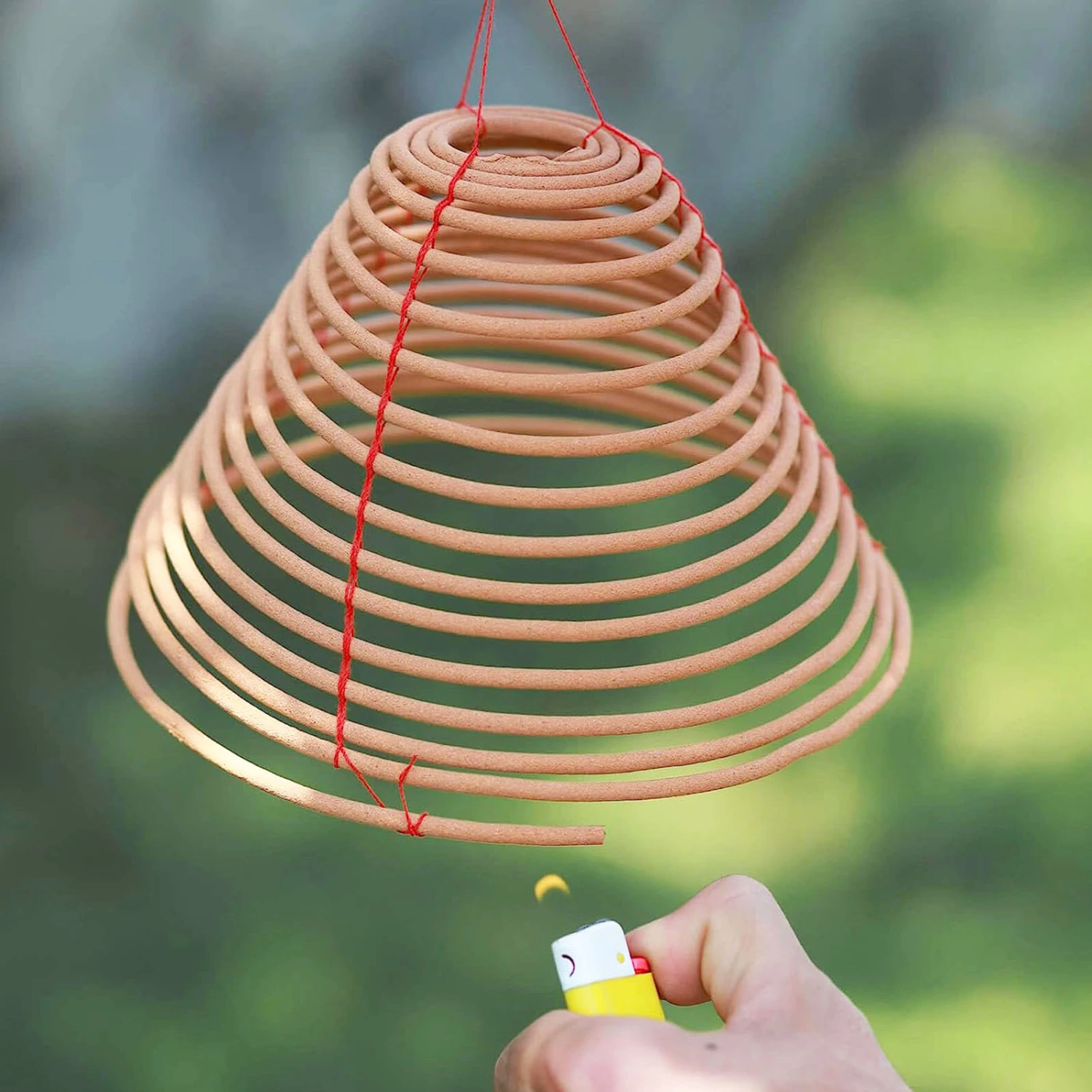 Natural Citronella Incense Coil Long-Lasting Burning Time Indoor Outdoor Camping Lighting Citronella Oil Incense Stick
