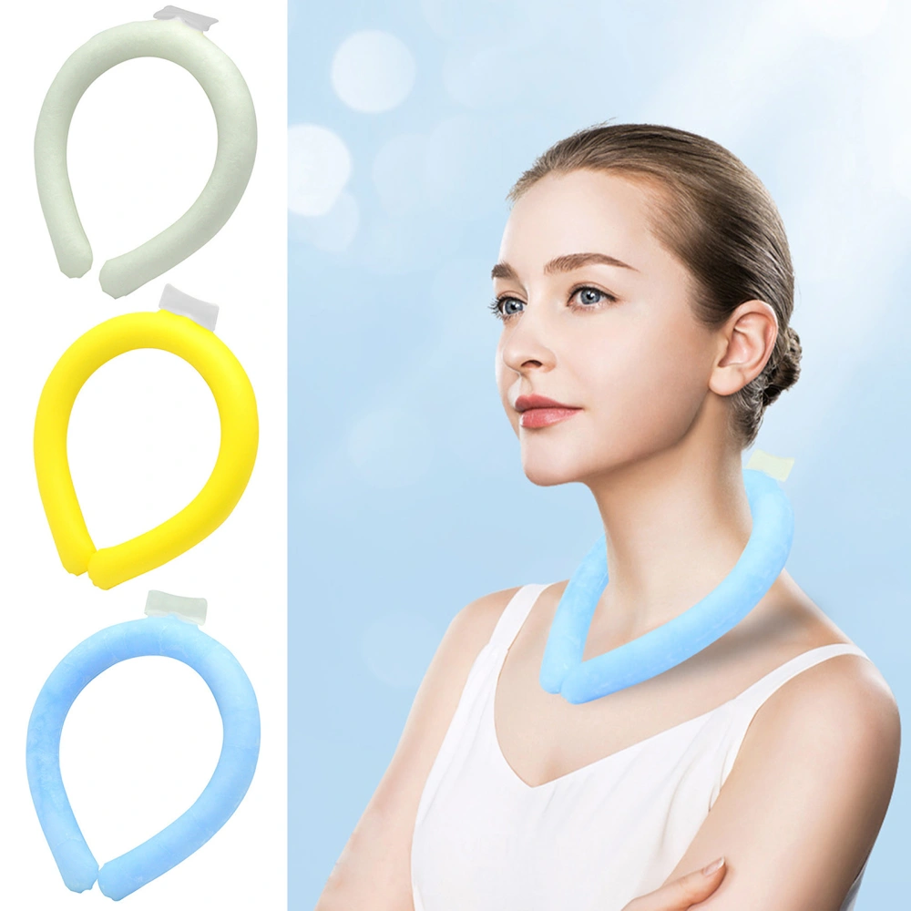 Ice Collar Rapid Cooling Low Temperature Resistant Heat Dissipation Not Easily Melt Comfortable Summer Care Neck Cooler Outdoor Supply