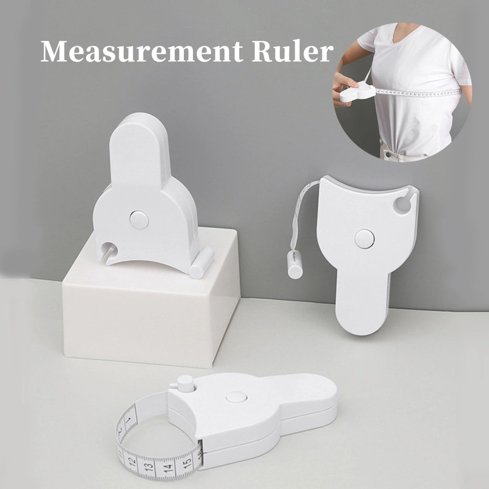 Measurement Ruler Double Scale Soft Tape Measure Accurate Body Sewing Ruler Convenient Measurement Tool Daily Use