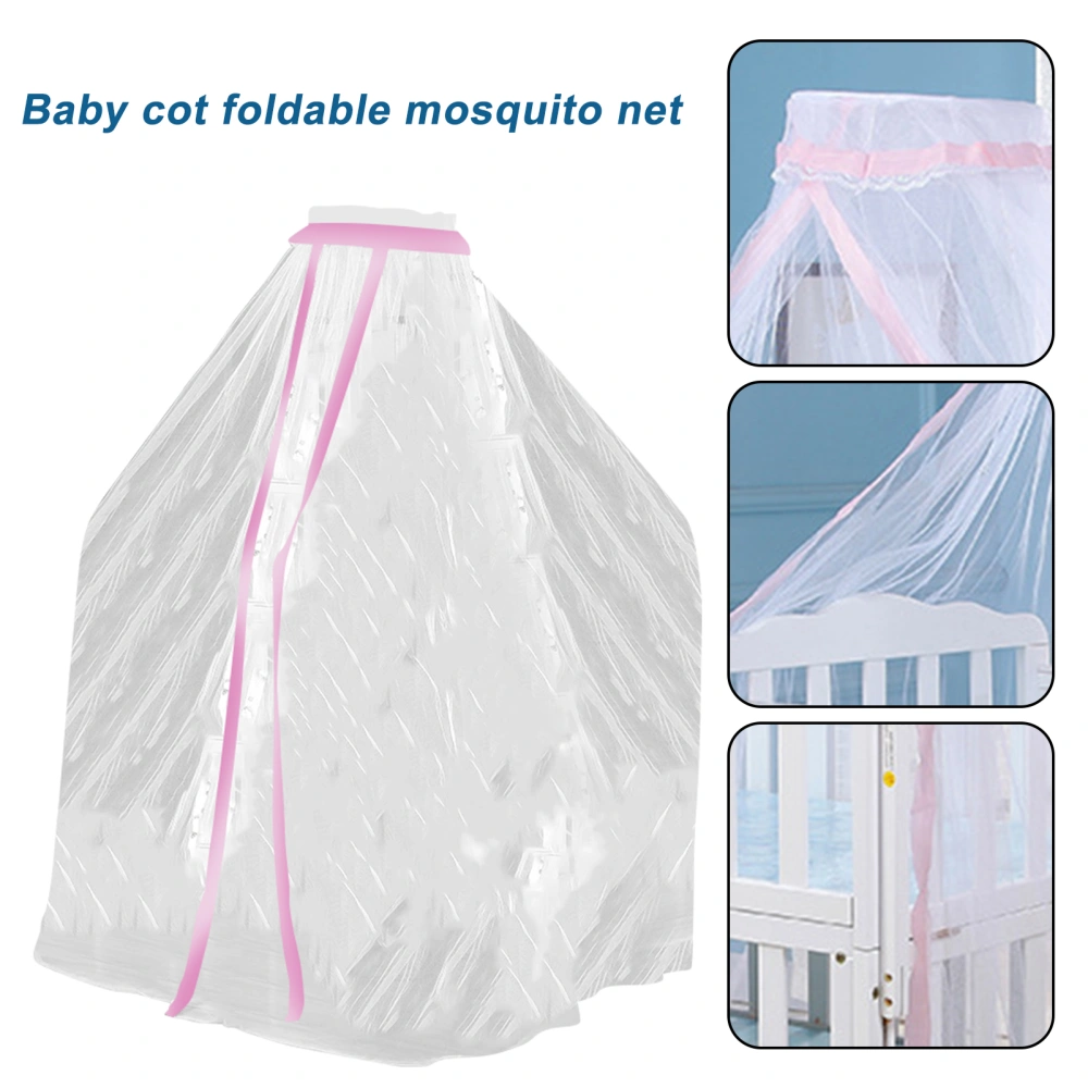 Foldable Mosquito Net Floor-to-ceiling Block Light Infants Protection Bed Mosquito Mesh Household Supplies 