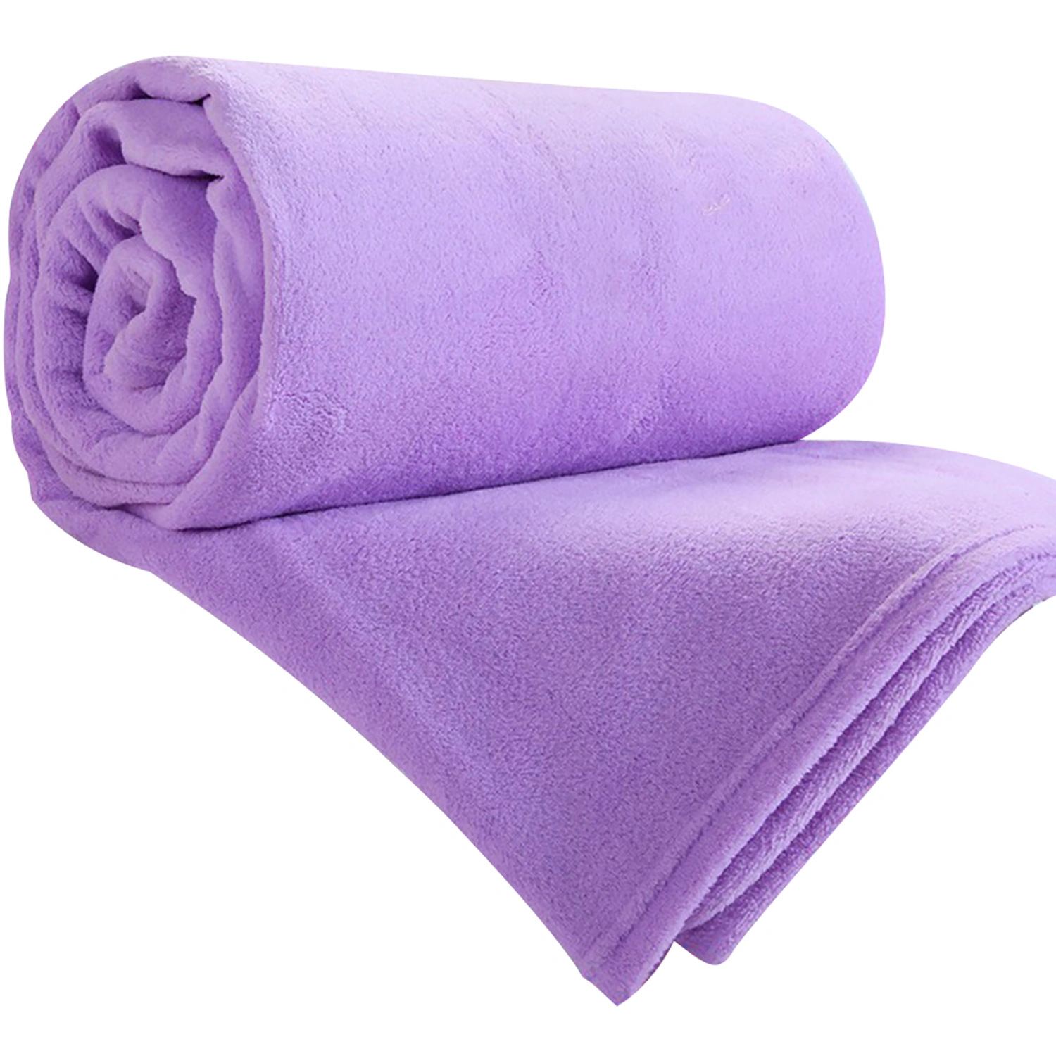 Soft Solid Color Warm Blanket Home Living Room Bedspread Cover Rug Sofa Decor