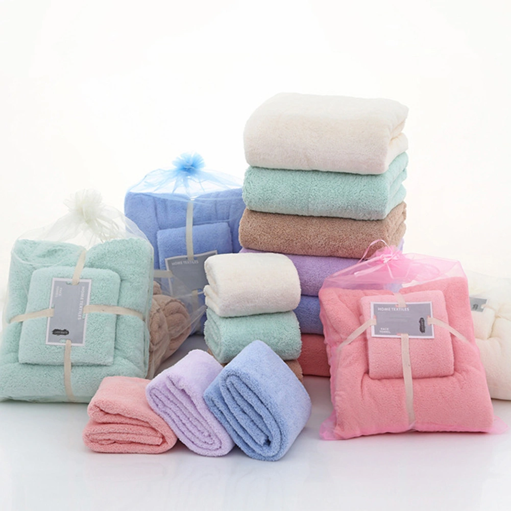 Thickened Soft Water Absorption Hotel Breathable Shower Face Hand Bath Towel