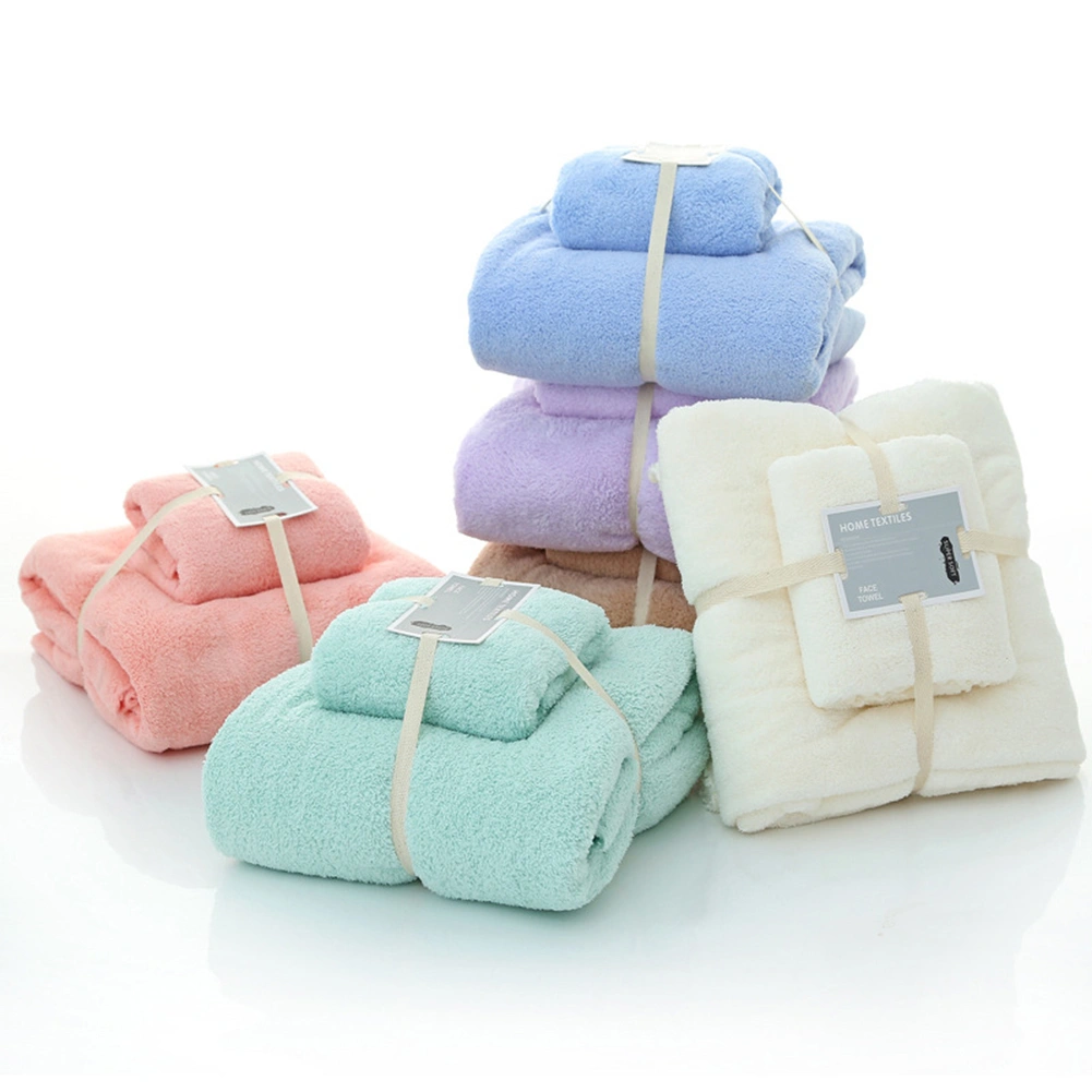 Thickened Soft Water Absorption Hotel Breathable Shower Face Hand Bath Towel