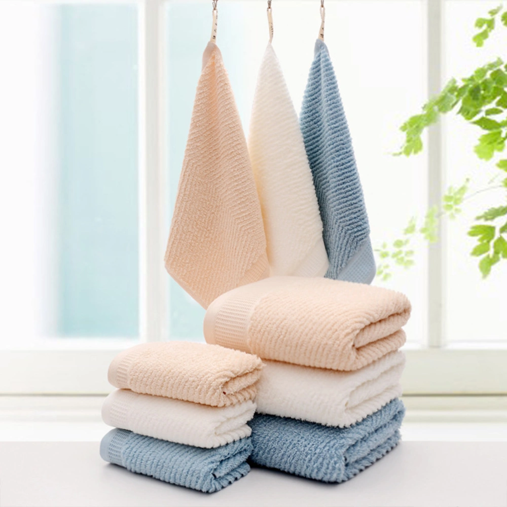 Square Towel Super Soft Wear Resistant Cotton Lint Free Ultralight Baby Handkerchief for Home