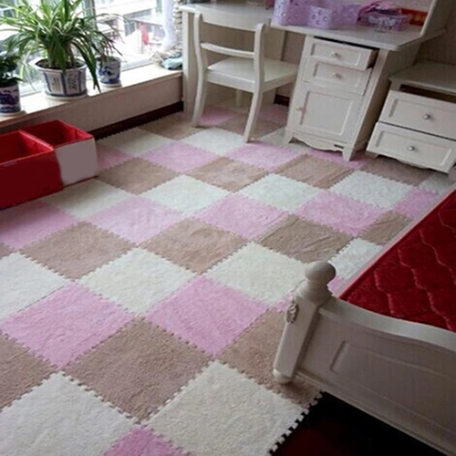 Soft Baby Kids Interlocking Foam Puzzle Floor Mat Exercise House Office Play Mat