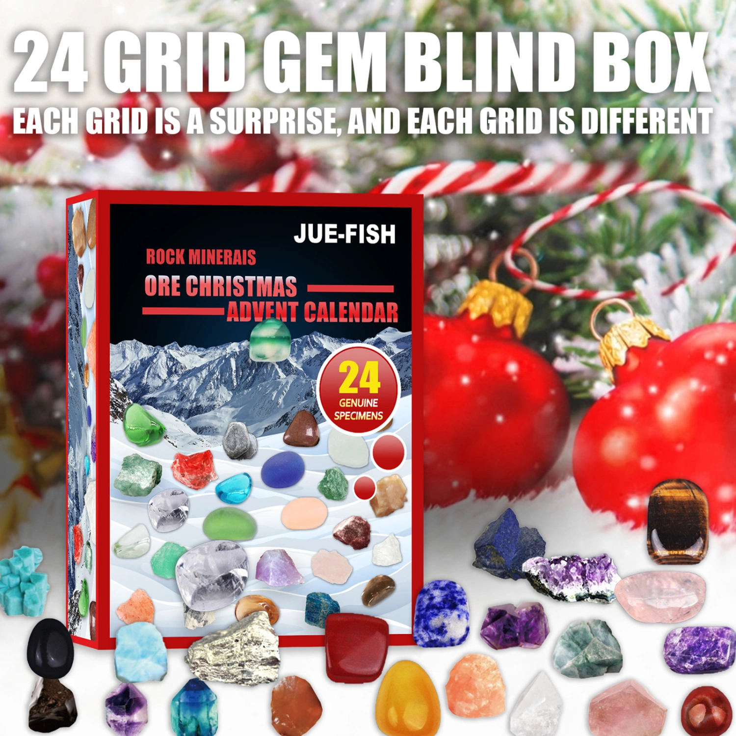 Calendar Box Increase Holiday Expectations Nice-looking Amusing Ore Christmas Advent Calendar for Children