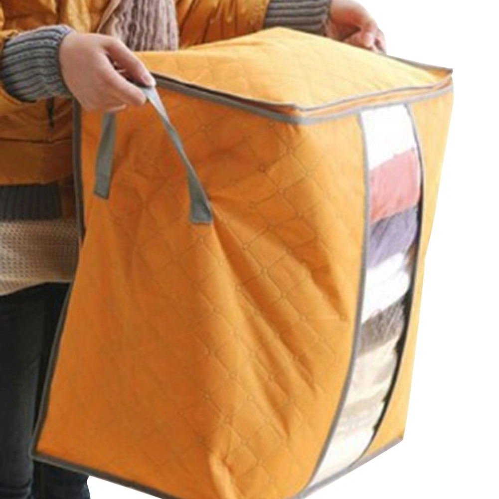 Portable Quilt Storage Bag Clothes Wardrobe Blanket Dustproof Folding Pouch
