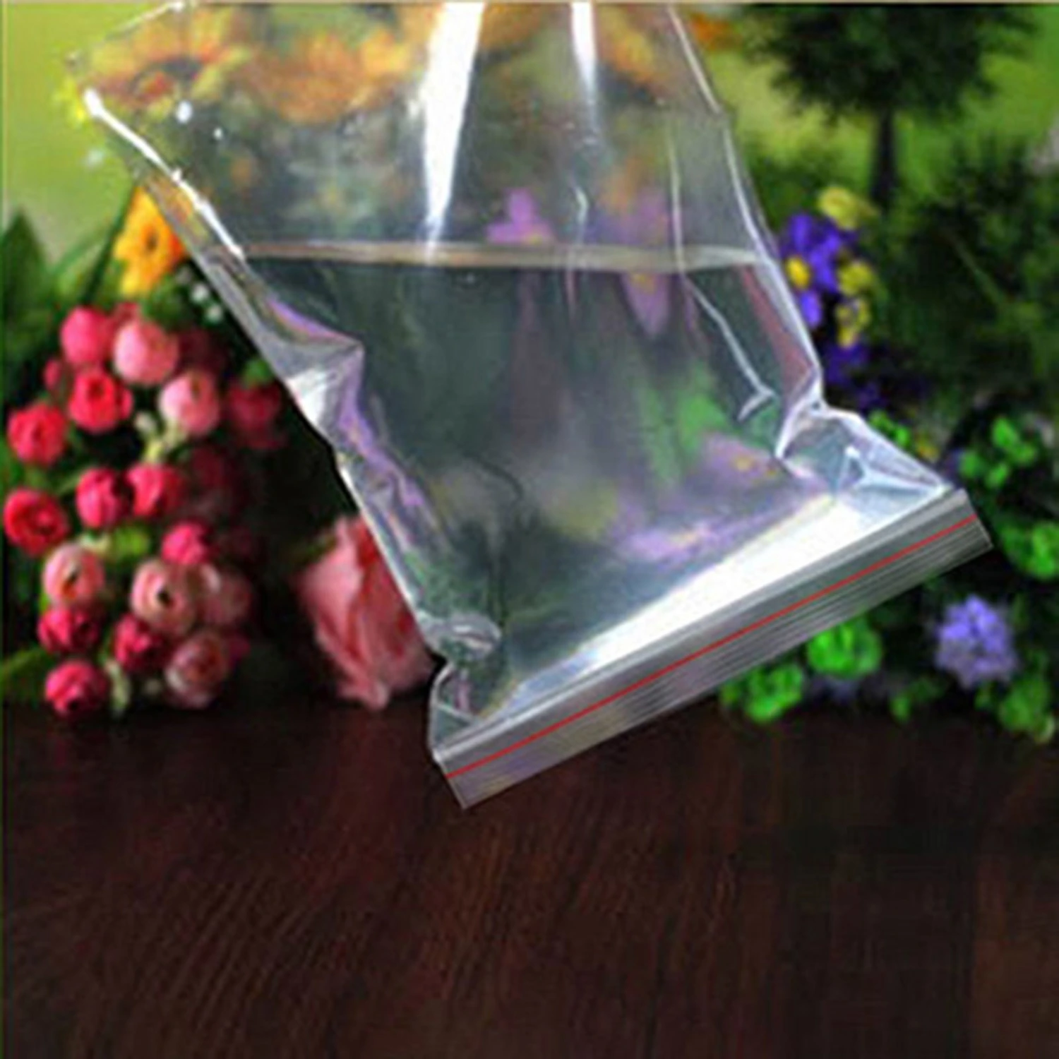100Pcs Sealing Bag Exquisite Mini Space-saving Self Sealing Bag for Packaging