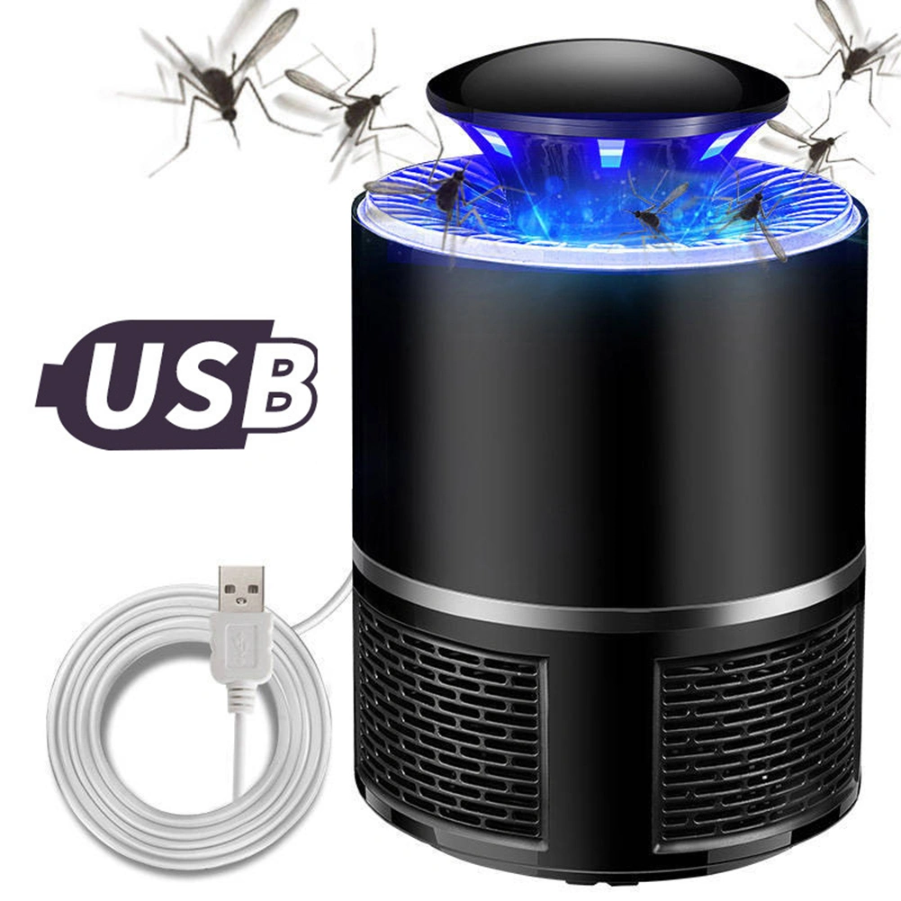 USB Electric Night Light LED Insect Trap Zapper Physical Mosquito Killer Lamp
