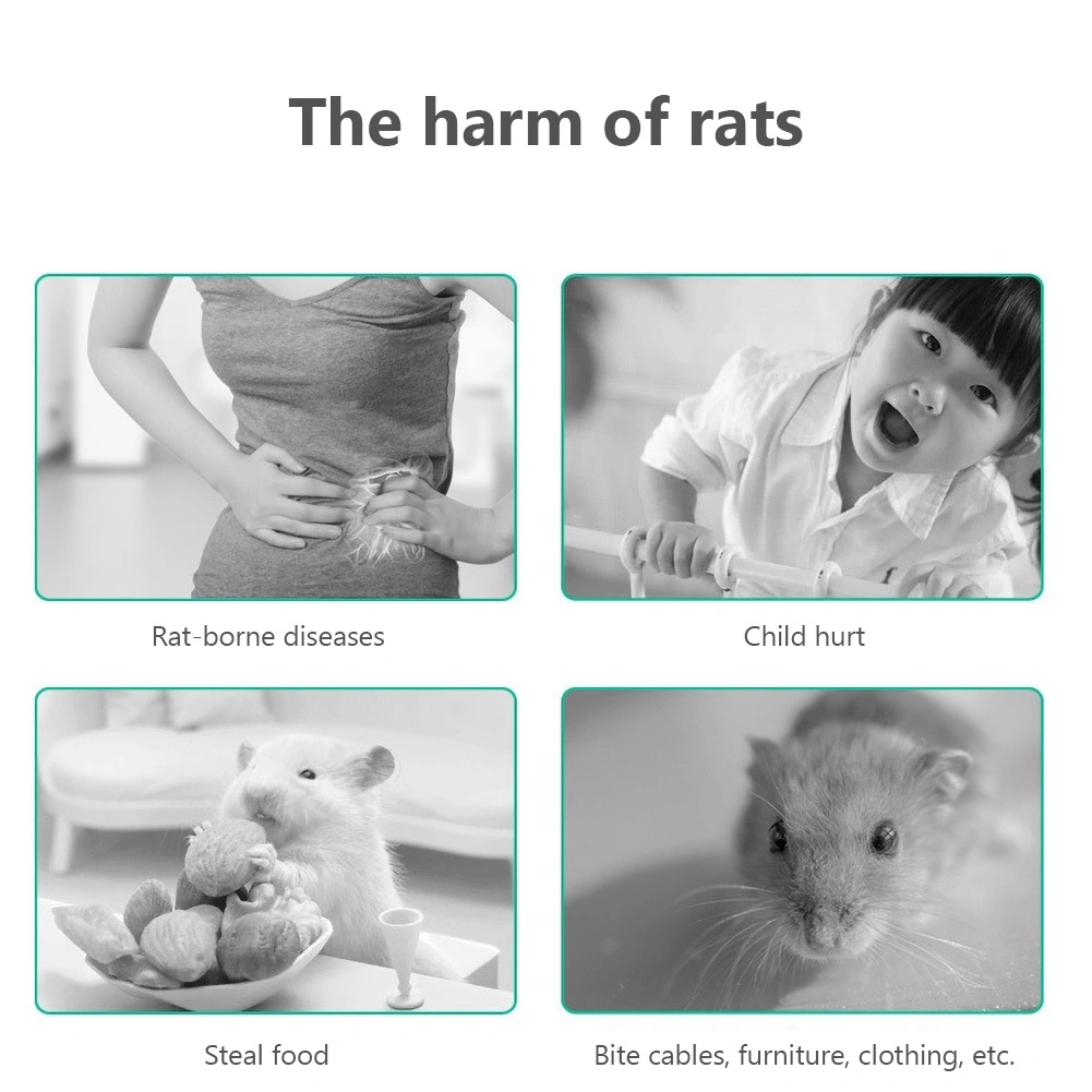 Home Plug-in Electronic Ultrasonic Pest Repellent Reject Mouse Mice Rat Repeller