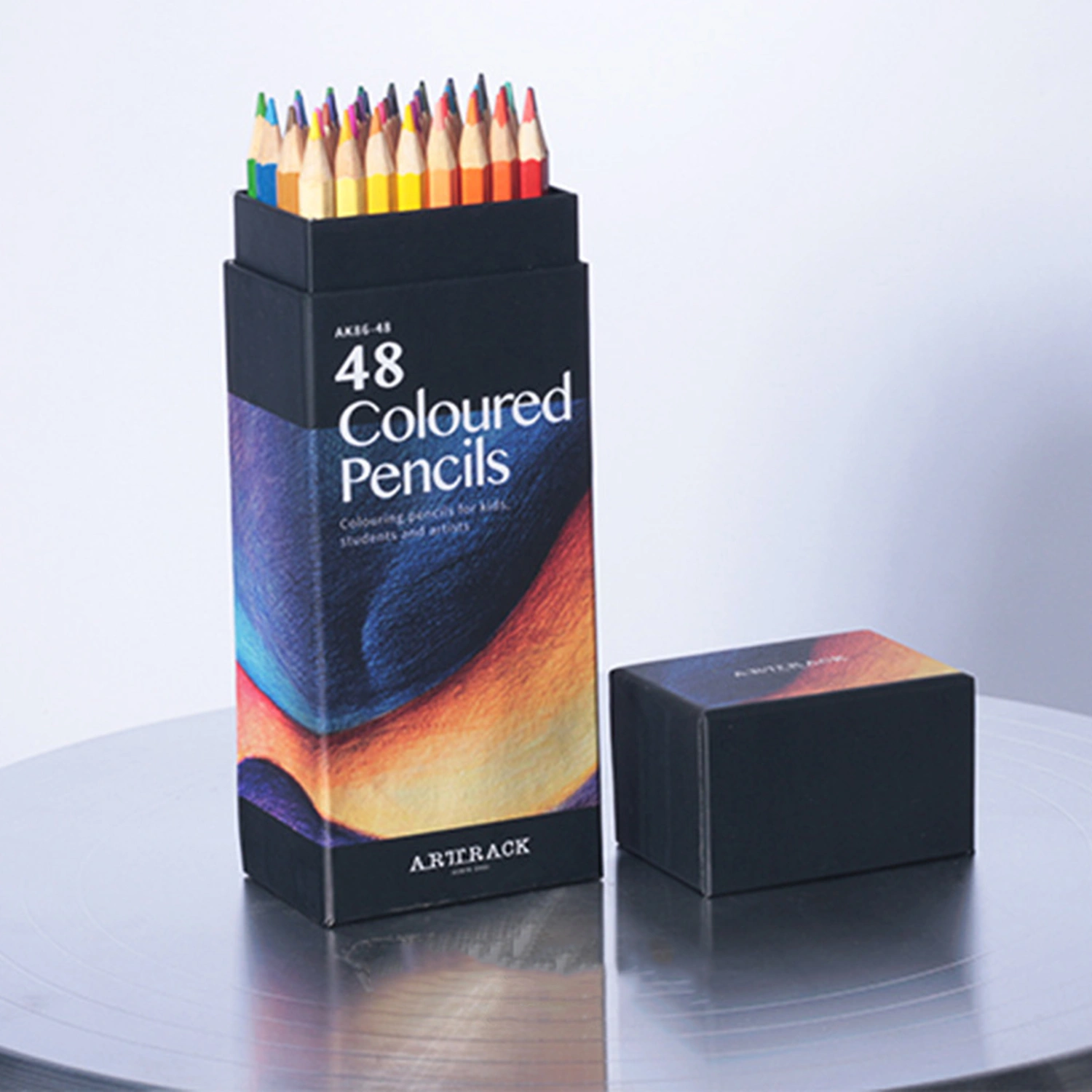 12/18/24/36/48/72Pcs Oily Colored Pencils Easy to Color Pre-Sharpened Hexagon Art Drawing Colored Pencils for Home