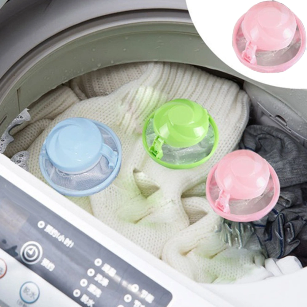 Washing Machine Hair Removal Clothes Clean Laundry Ball Retaining Filter Bag