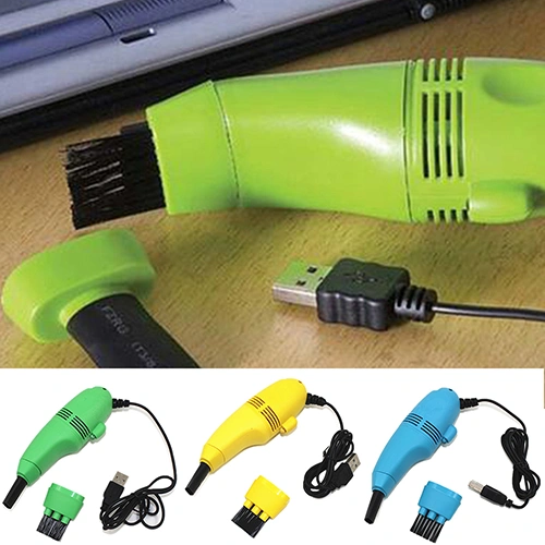 Mini USB Dust Collector Laptop Computer Keyboard Vaccum Cleaner Brush Clean Tool
