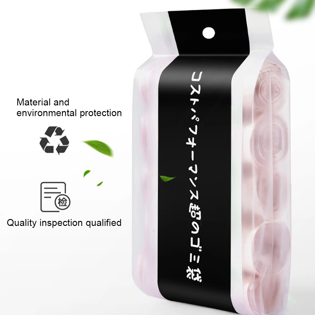 100Pcs/5 Rolls Large Thicken Garbage Bag Home Kitchen Rubbish Waste Trash Pouch