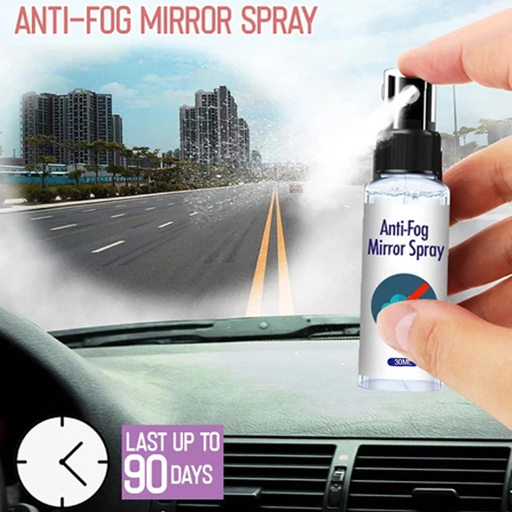 Anti-Fog Lenses Mirrors Glasses Goggles Car Windows Defogger Cleaning Agent