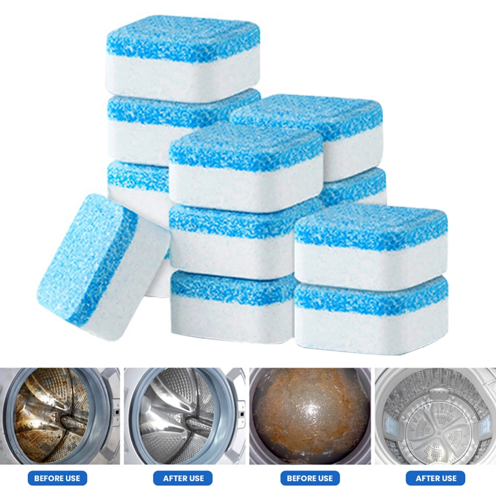 12Pcs Cleaning Block Safe Hygeian Decontamination Decontamination Cleaning Block for Toilet Bowl