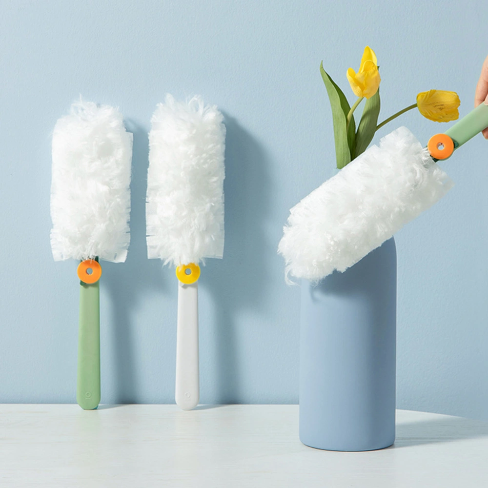 Detachable Double Sided Electrostatic Duster Non Woven Fabric Desktop Books Microfiber Duster for Furniture