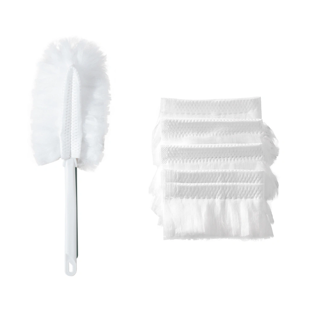 1 Set Duster Electrostatic Extend Stretch Feather Non Woven Fabric Static Dusting Cleaner for Ceiling