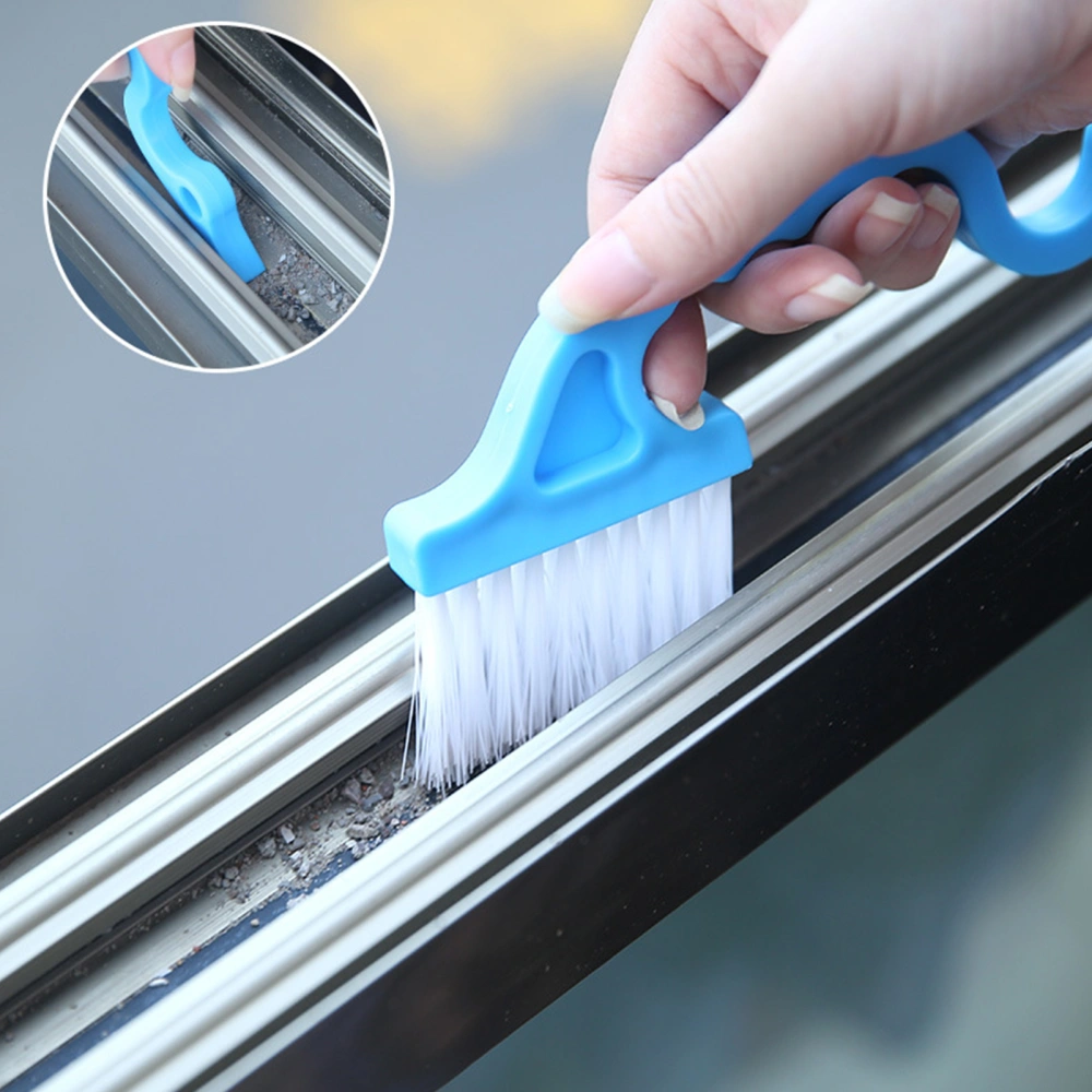 Cleaning Brush Dust-proof Multifunctional Plastic Reusable Groove Gap Cleaner for Home