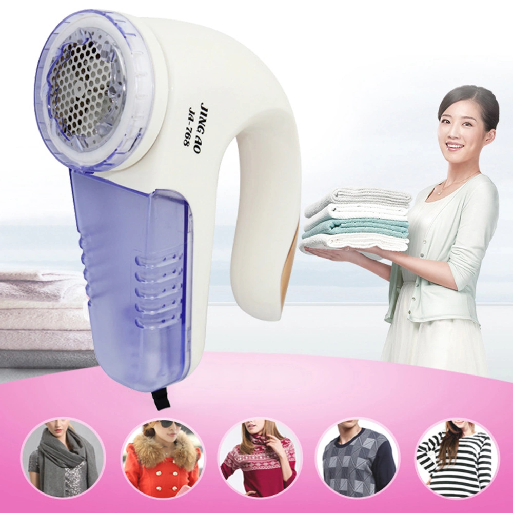 Lint Remover Honeycomb Grille Portable Strong Power Labor-saving Convenient Quick Remove Reusable Sweaters Curtains Carpets Hair Ball Trimmer Home Use