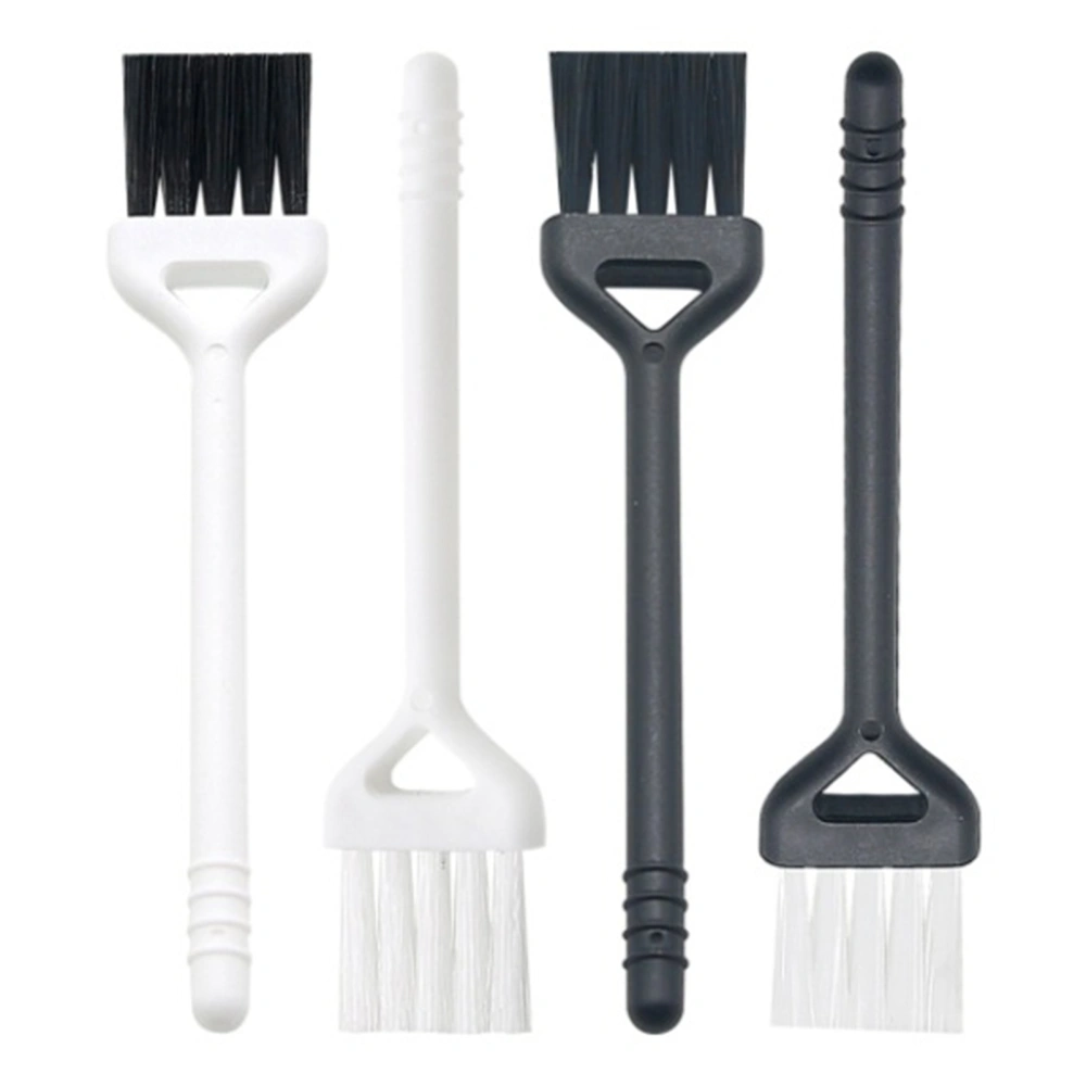 4Pcs Manual Keyboard Brush Ergonomic Long Handle Garlic Coffee Machine Cleaning Brush Household Supplies