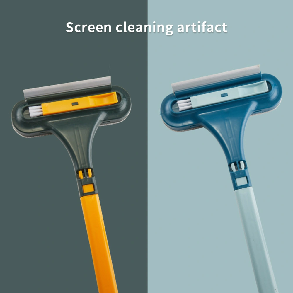 Cleaning Brush Convenient Multifunctional Wide Application Versatile Washable Decontamination Extend Double-sided Glass Cleaner Cleaning Tools